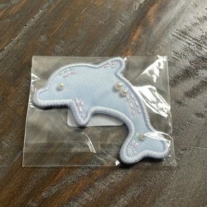 New Stoney Clover Lane Mermaid Collection Dolphin Patch Pearls